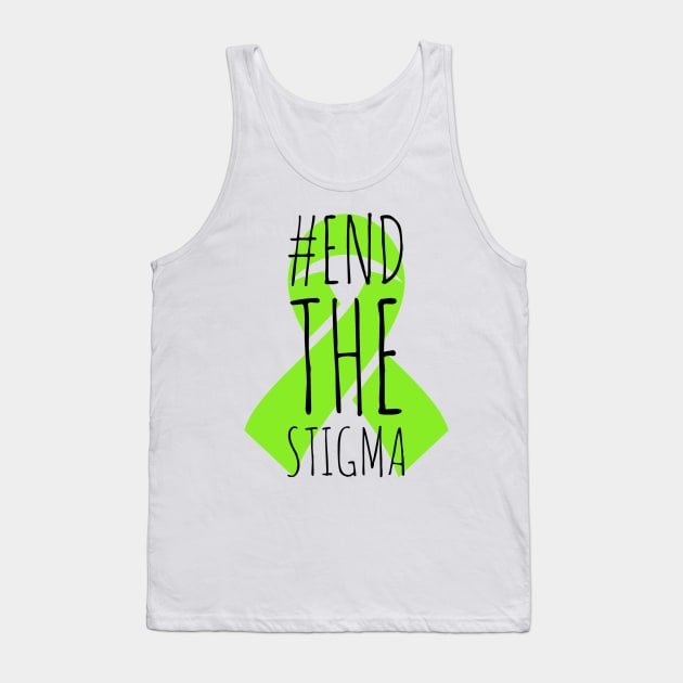 End The Stigma Tank Top by Artristahx